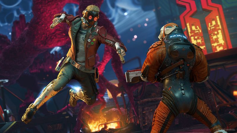 『Marvel's Guardians of the Galaxy（マーベル ガーディアンズ・オブ・ギャラクシー）』の公式キービジュアル
